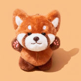 6″ Plush Brown AirPods Case - Red Panda Theme - Funny Cute Accessory